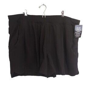 Swimsuits For All Women's Black Swim Shorts Size 28